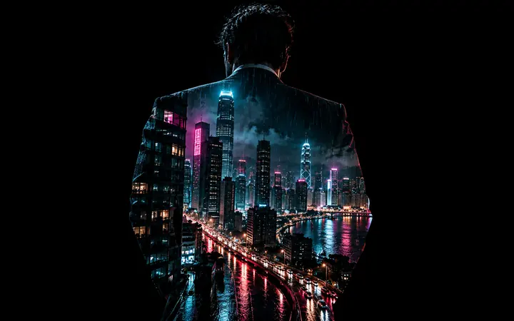 City Within: The skyline he carries.