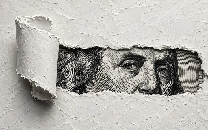 Watching: Someone behind the wall.